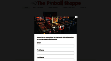 pinballshoppe.com