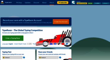 TypeRacer, The Internet's First Online Competitive Multiplayer Typing Game  Gets Modern Overhaul - Los Angeles Tech + Startups