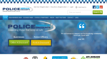 policeservicediscounts.com.au