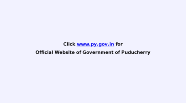 pondicherry.gov.in