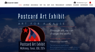 postcardartexhibit.com
