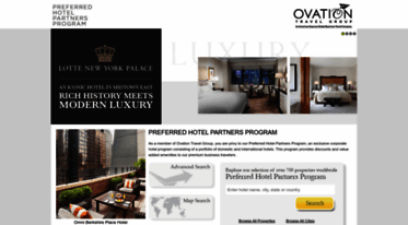 preferredhotels.ovationtravel.com