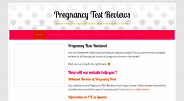 pregnancytestreviews.com