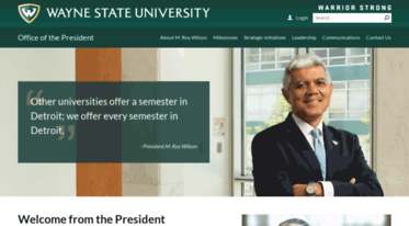 president.wayne.edu