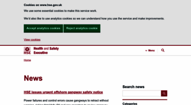 press.hse.gov.uk