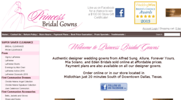 princessbridalgowns.com