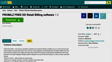 probilz-free-ed-retail-billing-software.soft112.com