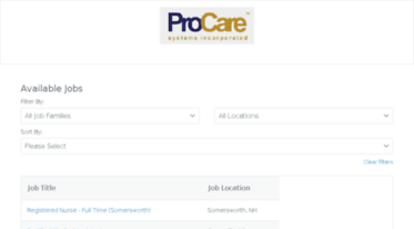 procaresystemsinc.hireology.com
