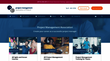 projectmanagementcoursesdublin.ie