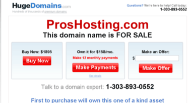 proshosting.com