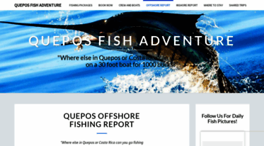 queposfishadventure.com