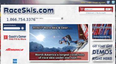 raceskis.ski-depot.com