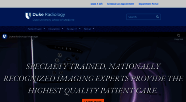 radiology.duke.edu