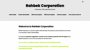 rahbekcorporation.com