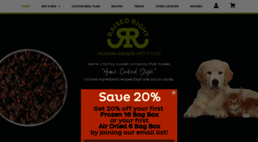 raisedrightpets.com