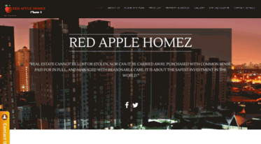 redapplehomes.in