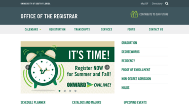 registrar.usf.edu