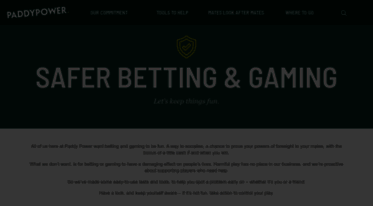 responsiblegaming.paddypower.com