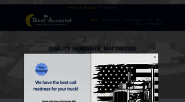 restassuredmattress.com