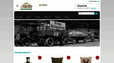 rockymountaincabindecor.com