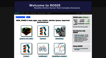 rosie.rosettacommons.org