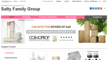 saltyfamilygroup.tradekorea.com