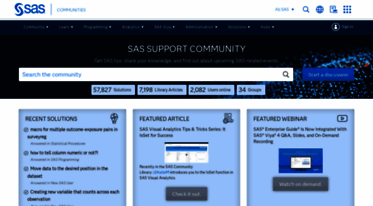 sascommunity.org