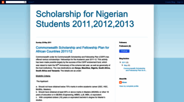 scholarshipfornigerianstudent.blogspot.com