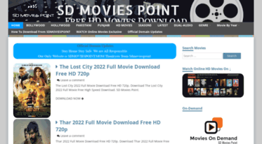 Get Sdmoviespoint.show news