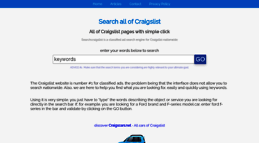 searchcraigslist.org