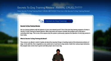 secrets-to-dog-training--review.blogspot.com