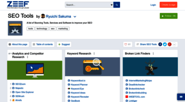 seo-tools.zeef.com