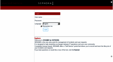 sesame4sephora.service-now.com