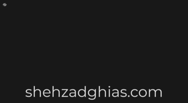 shehzadghias.com