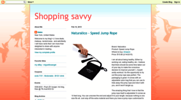 shopping-savvy.blogspot.com