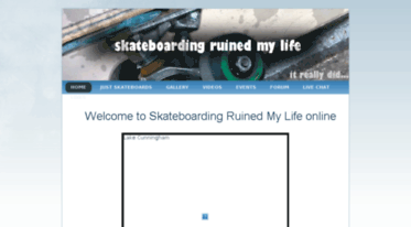 skateboardingruinedmylife.co.uk