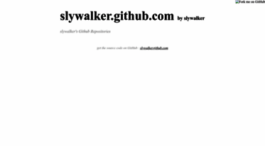 slywalker.github.io