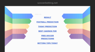 soccerbetting.net