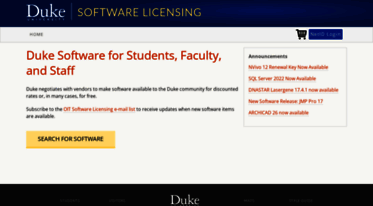 software.duke.edu