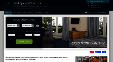 splendid-tour-eiffel.hotel-rez.com