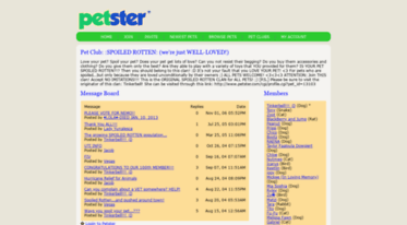 spoiledrottenwerejustwellloved.petster.com