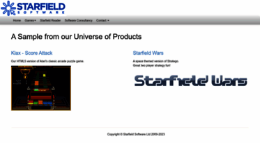 starfieldsoftware.co.uk