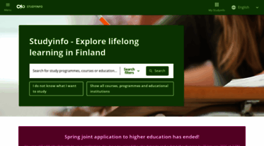 studyinfo.fi