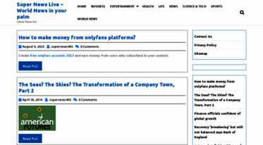 supernewslive.com
