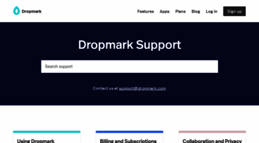 support.dropmark.com