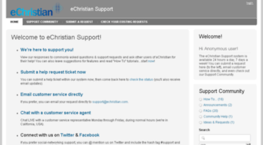 support.echristian.com