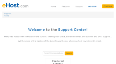 support.ehost.com