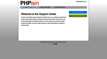 support.phpism.com