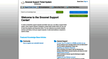 support.snoonet.org