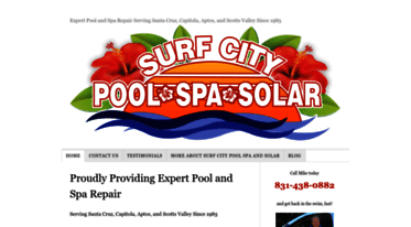 surfcitypoolspaandsolar.com